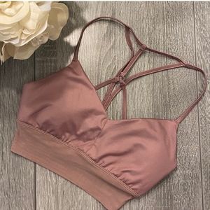 Alo Yoga Rosewood Lavish Bra